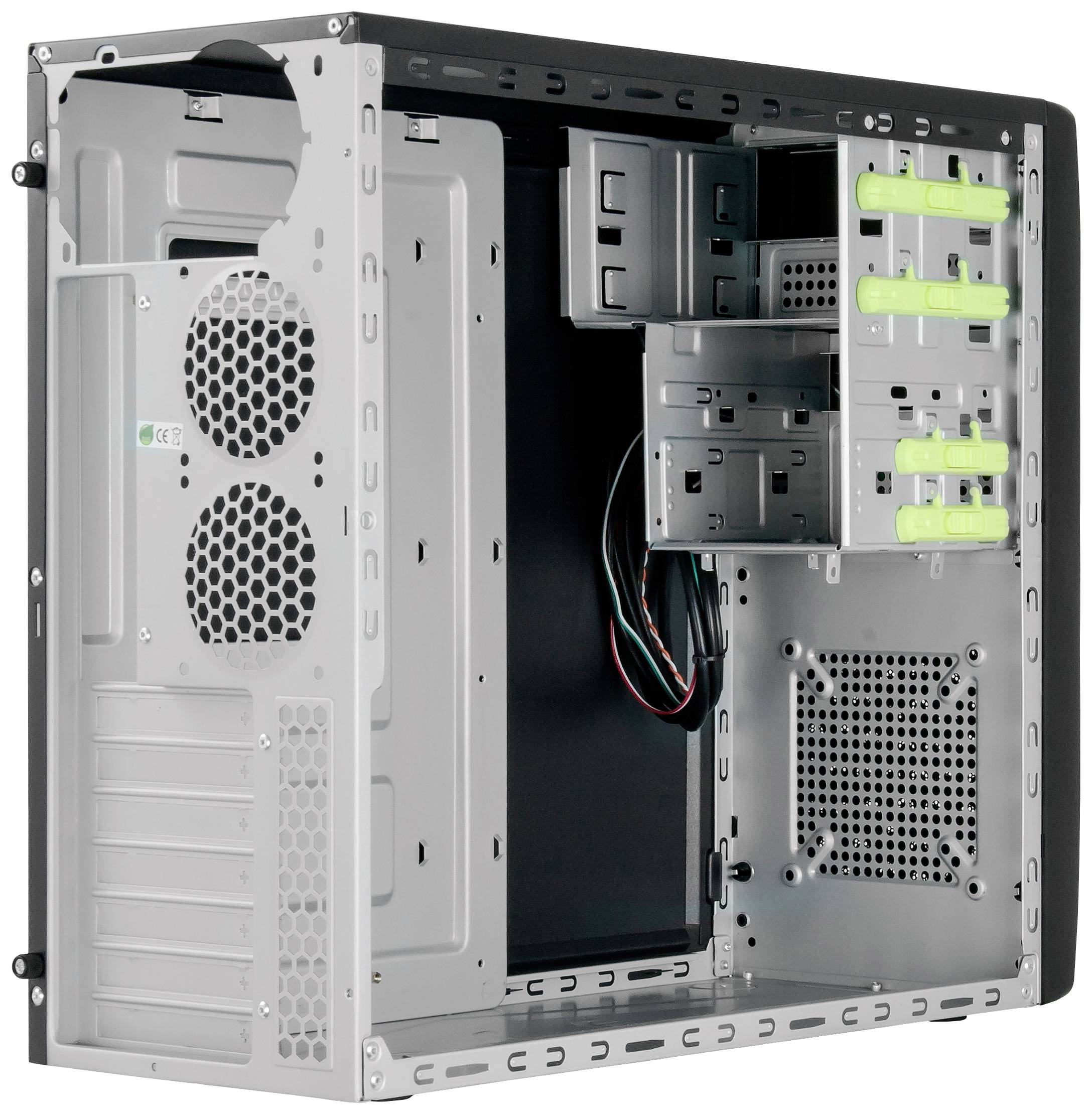 Chieftec CG-04B-OP Midi-Tower PC-Gehäuse Schwarz