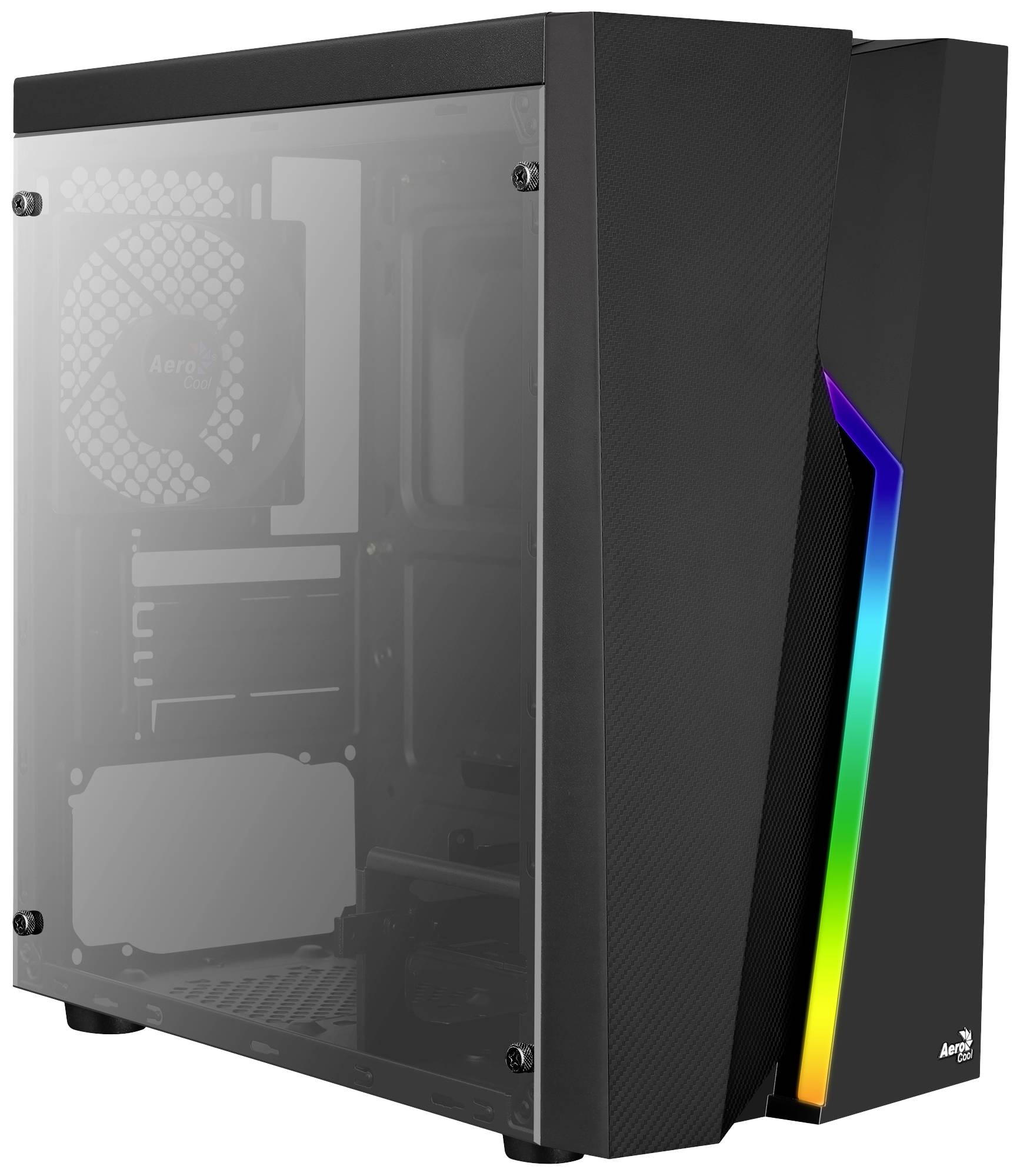 AeroCool Bolt Mini Mini-Tower PC-Gehäuse Schwarz