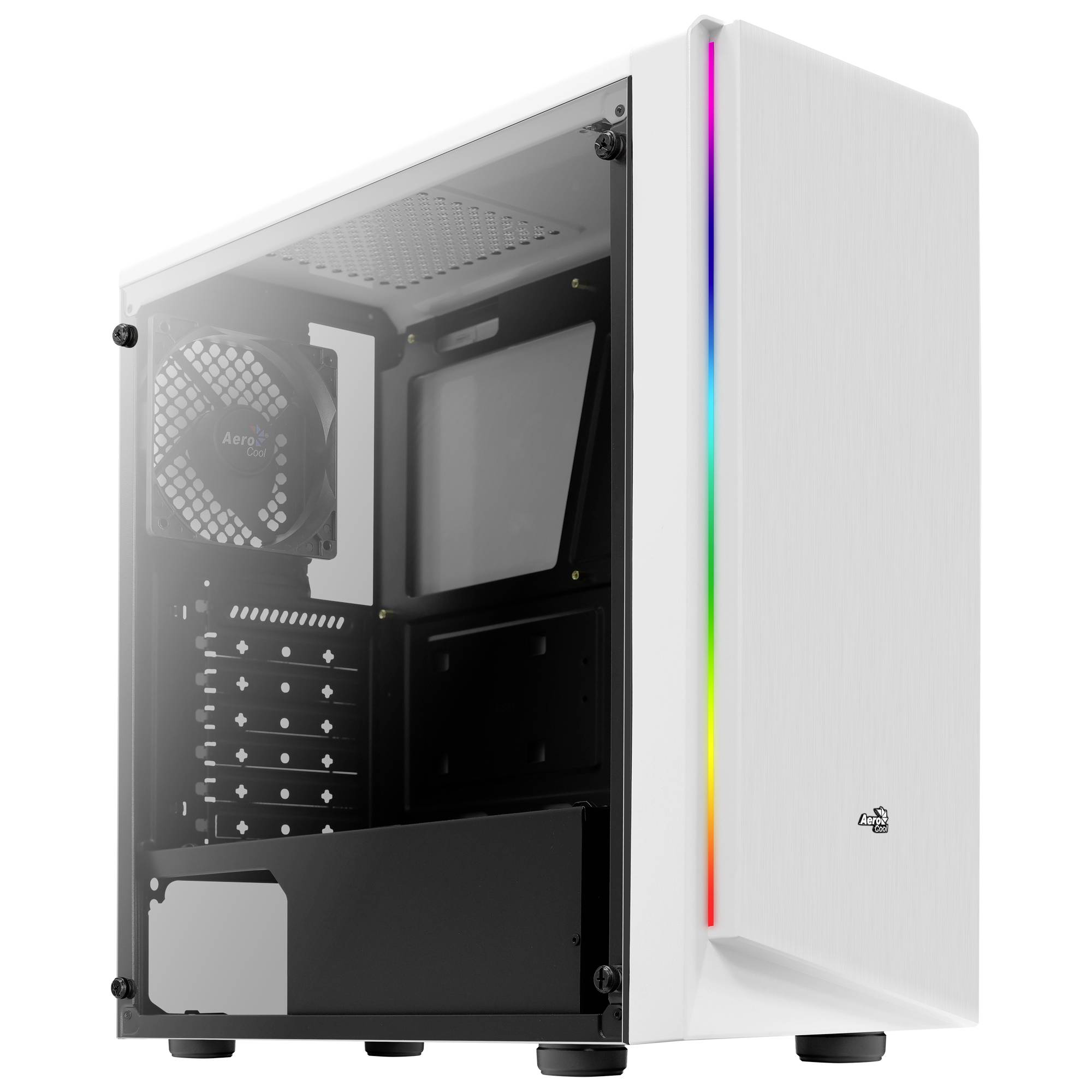 AeroCool Rift Midi-Tower PC-Gehäuse Weiß