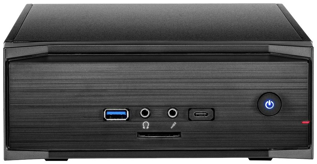 Inter-Tech MW-01 II Mini-Tower PC-Gehäuse Schwarz