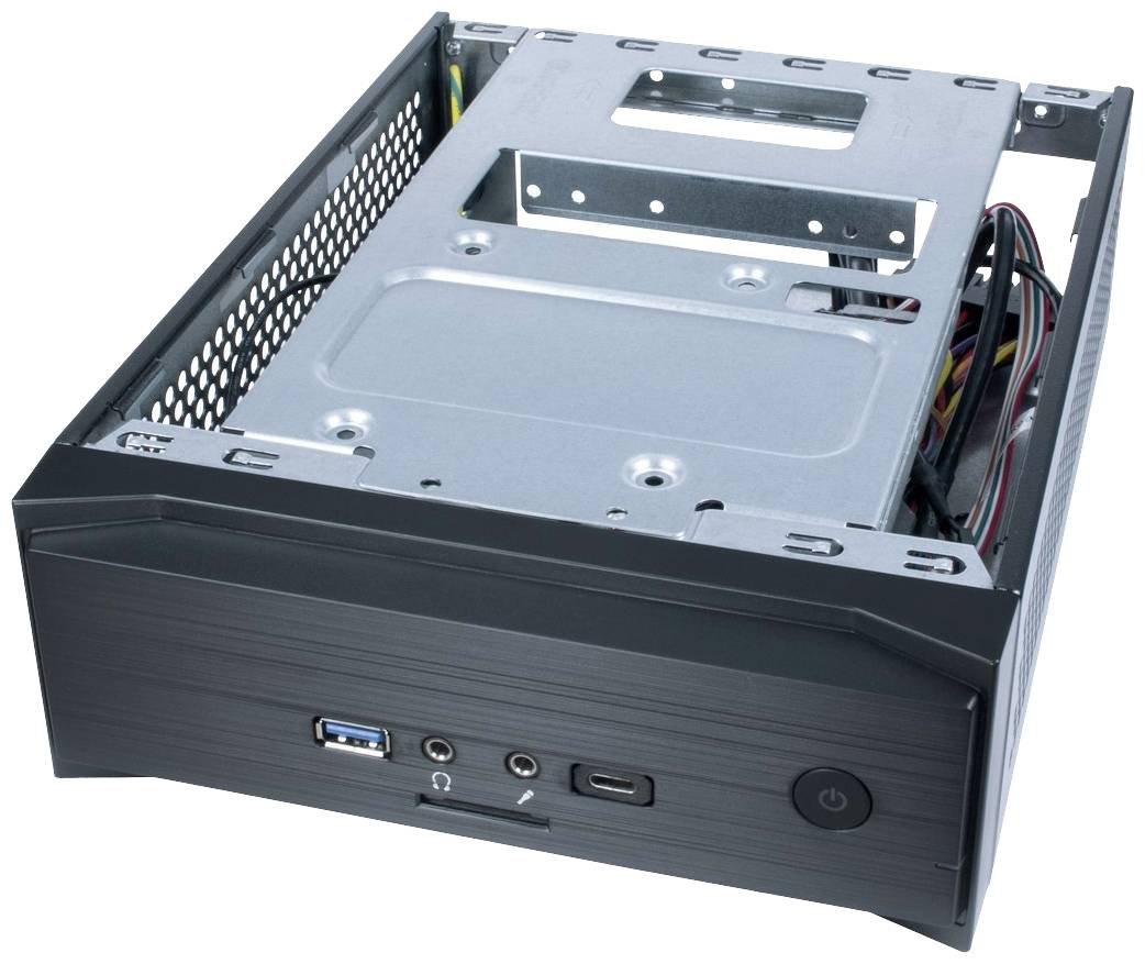 Inter-Tech MW-01 II Mini-Tower PC-Gehäuse Schwarz