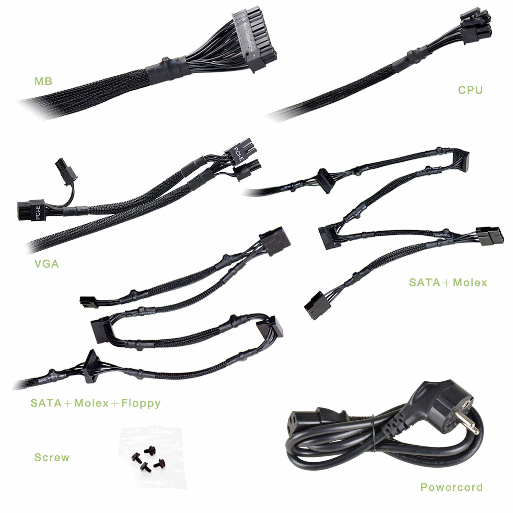 EVGA 600 GD PC Netzteil 600W 80PLUS® Gold