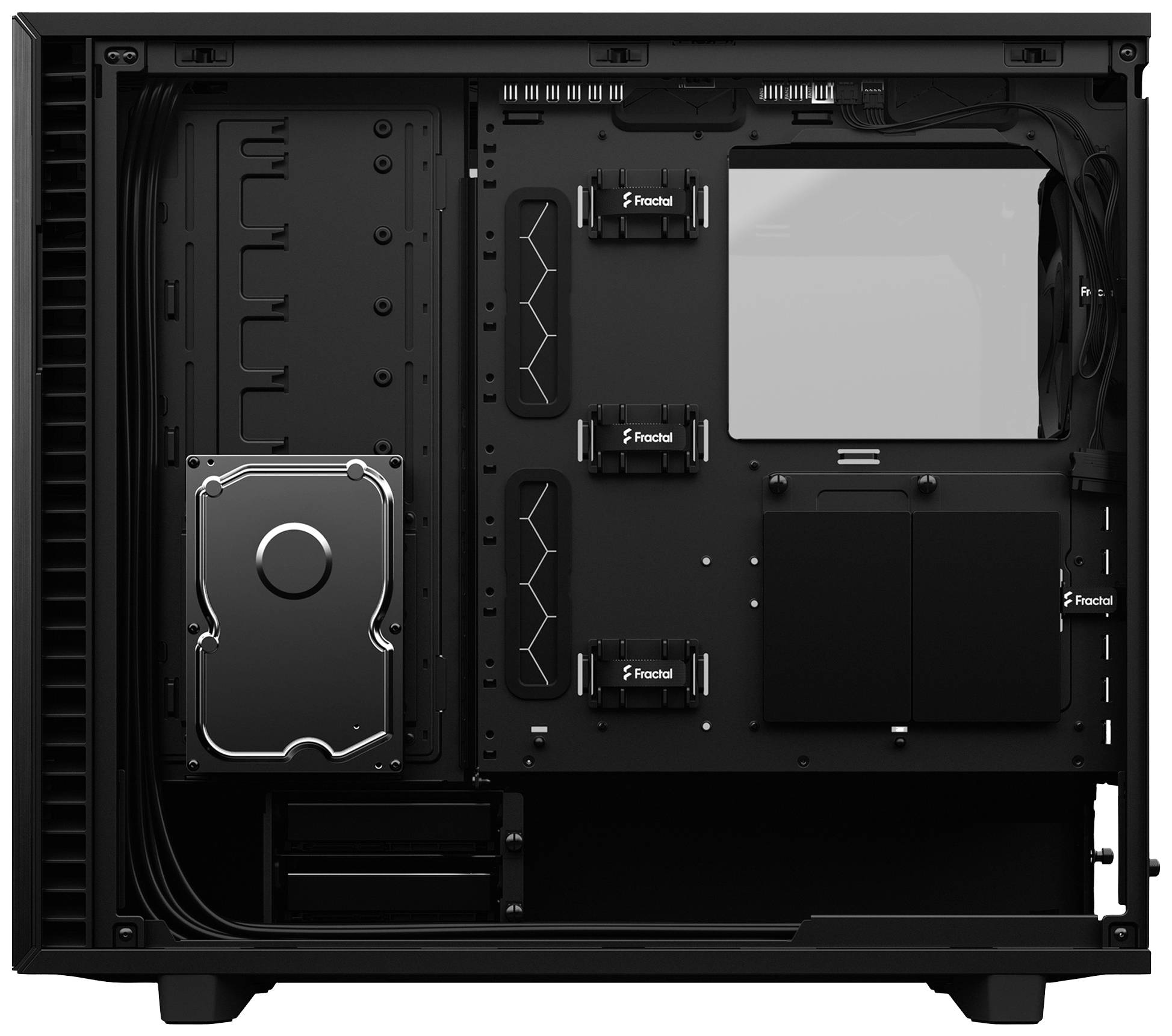 Fractal Design Define 7 Midi-Tower PC-Gehäuse Schwarz