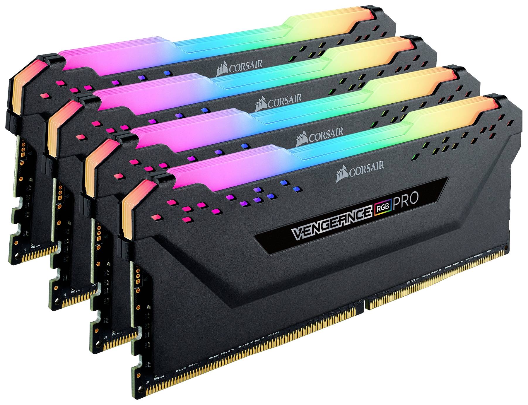 Corsair CMW64GX4M4E3200C16 PC-Arbeitsspeicher Kit DDR4 64GB 4 x 16GB 3200MHz 288pin DIMM CMW64GX4M4E3200C16