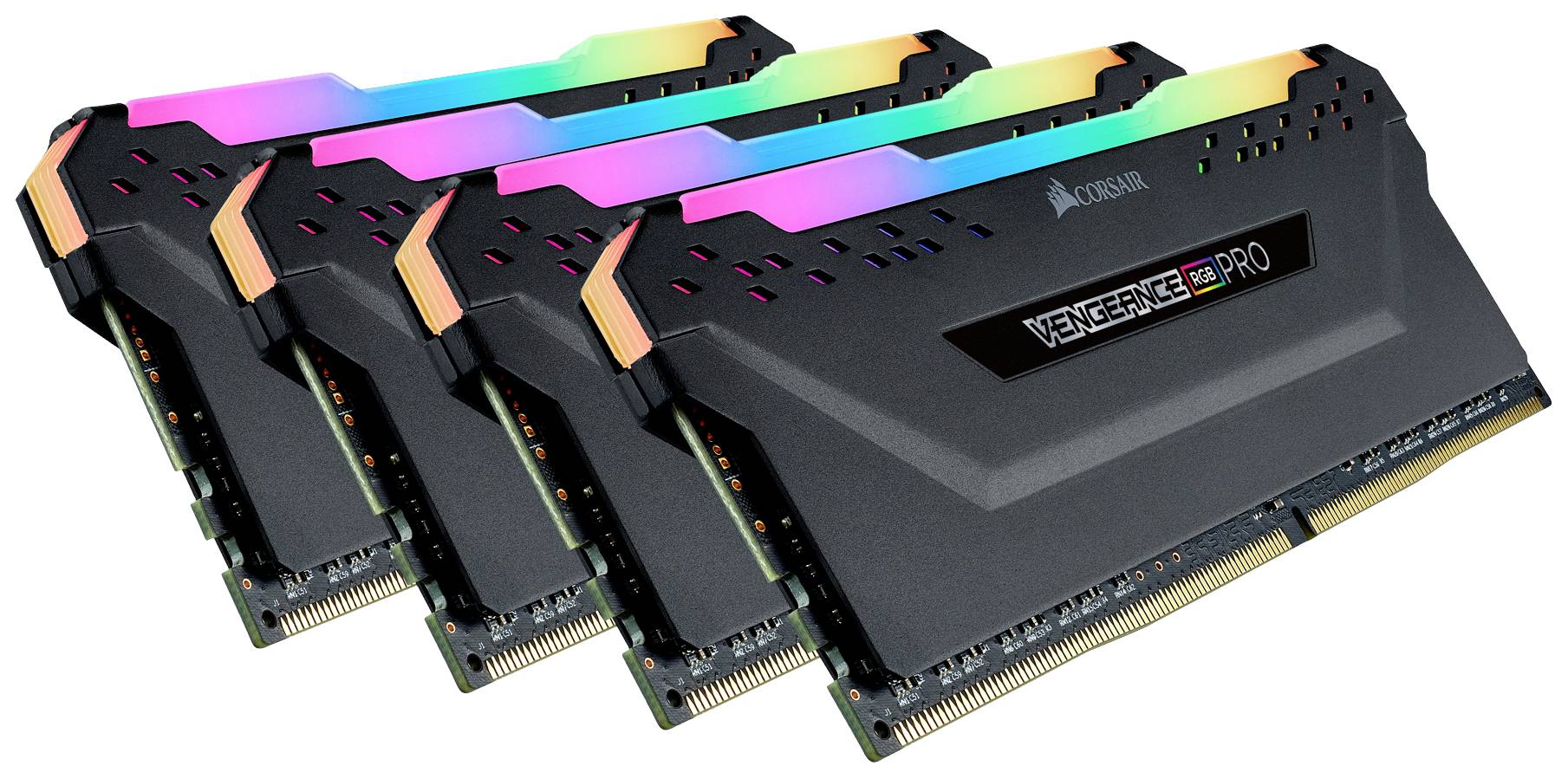 Corsair CMW64GX4M4E3200C16 PC-Arbeitsspeicher Kit DDR4 64GB 4 x 16GB 3200MHz 288pin DIMM CMW64GX4M4E3200C16