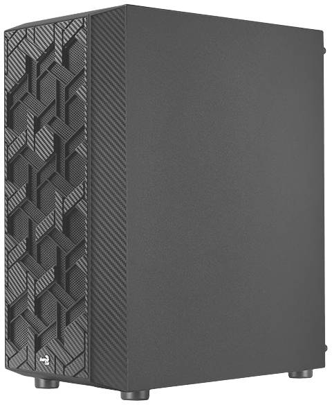 AeroCool Hive-G-BK-v3 Midi-Tower PC-Gehäuse Schwarz