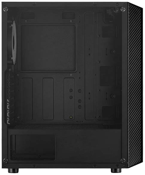 AeroCool Hive-G-BK-v3 Midi-Tower PC-Gehäuse Schwarz