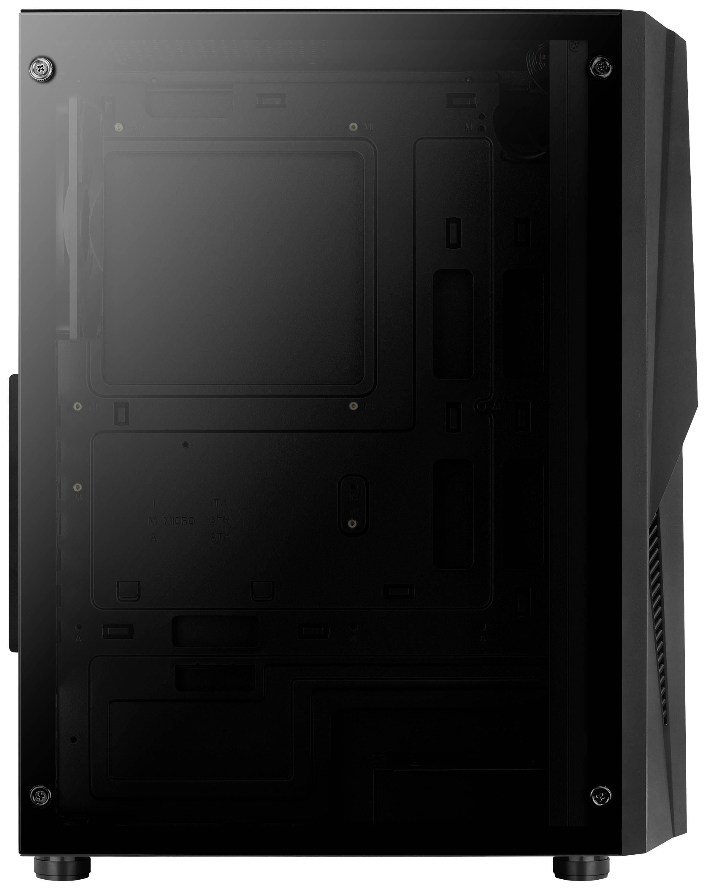 AeroCool Mecha Midi-Tower PC-Gehäuse Schwarz