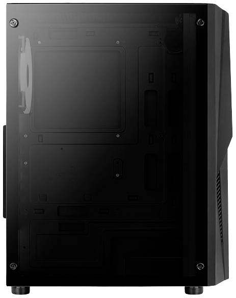AeroCool Mecha-G-BK-v2 Midi-Tower PC-Gehäuse Schwarz