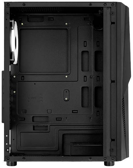 AeroCool Mecha-G-BK-v2 Midi-Tower PC-Gehäuse Schwarz