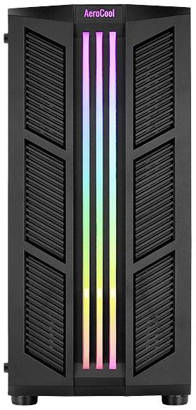 AeroCool Prime-G-BK-v2 Midi-Tower PC-Gehäuse Schwarz