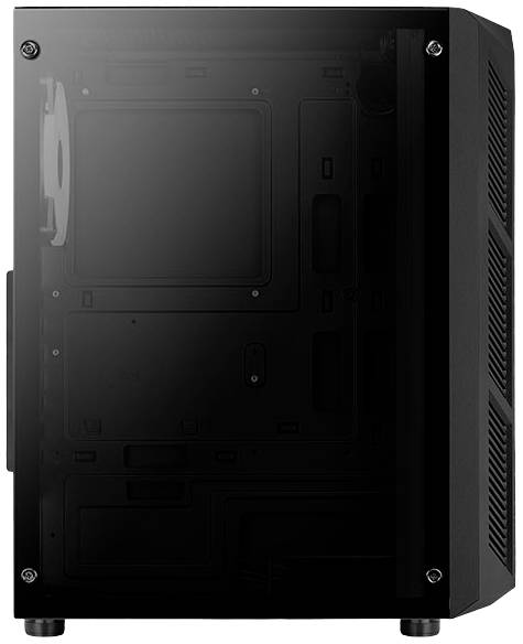 AeroCool Prime-G-BK-v2 Midi-Tower PC-Gehäuse Schwarz