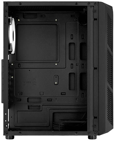 AeroCool Prime-G-BK-v2 Midi-Tower PC-Gehäuse Schwarz
