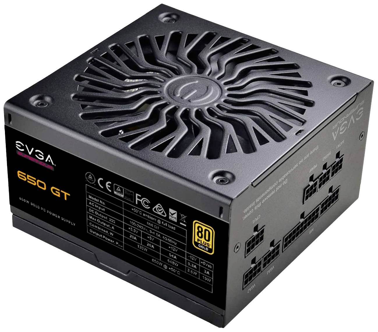 EVGA Supernova 650 GT PC Netzteil 650 W 80PLUS® Gold