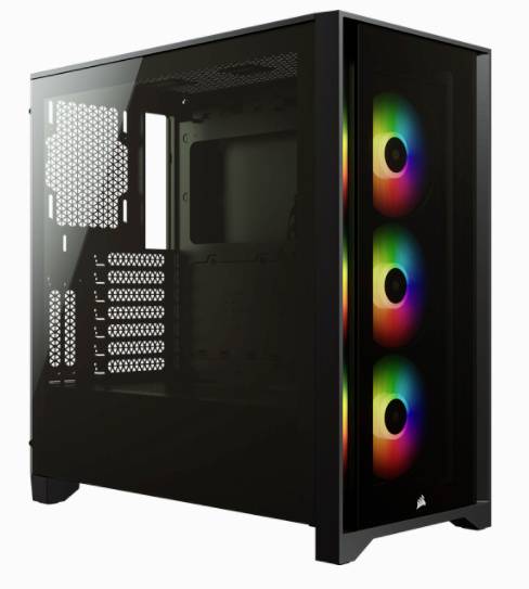 Corsair iCUE 4000X RGB Midi-Tower PC-Gehäuse Schwarz