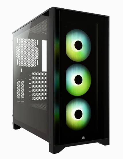 Corsair iCUE 4000X RGB Midi-Tower PC-Gehäuse Schwarz