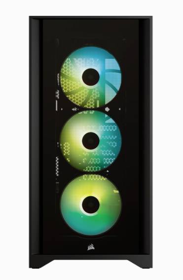 Corsair iCUE 4000X RGB Midi-Tower PC-Gehäuse Schwarz