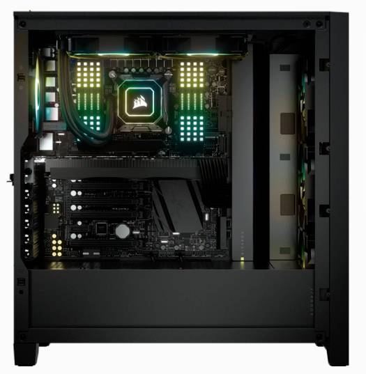 Corsair iCUE 4000X RGB Midi-Tower PC-Gehäuse Schwarz
