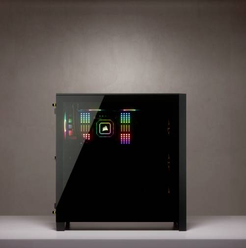 Corsair iCUE 4000X RGB Midi-Tower PC-Gehäuse Schwarz