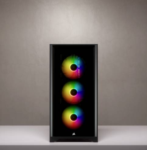 Corsair iCUE 4000X RGB Midi-Tower PC-Gehäuse Schwarz
