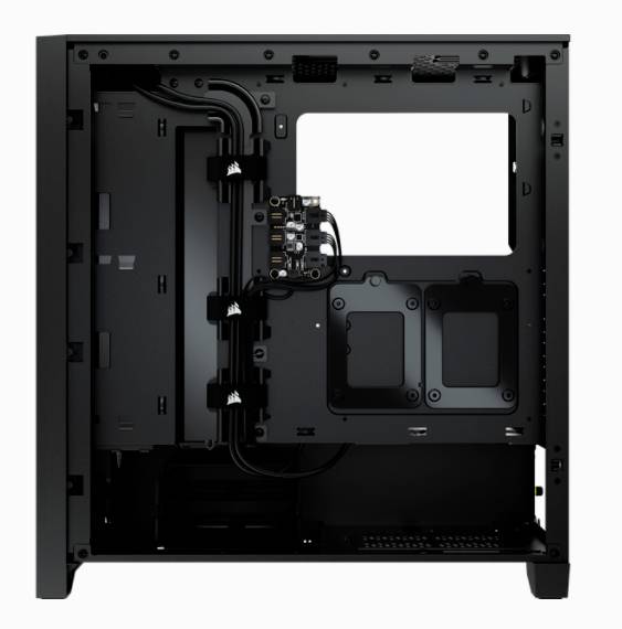 Corsair iCUE 4000X RGB Midi-Tower PC-Gehäuse Schwarz