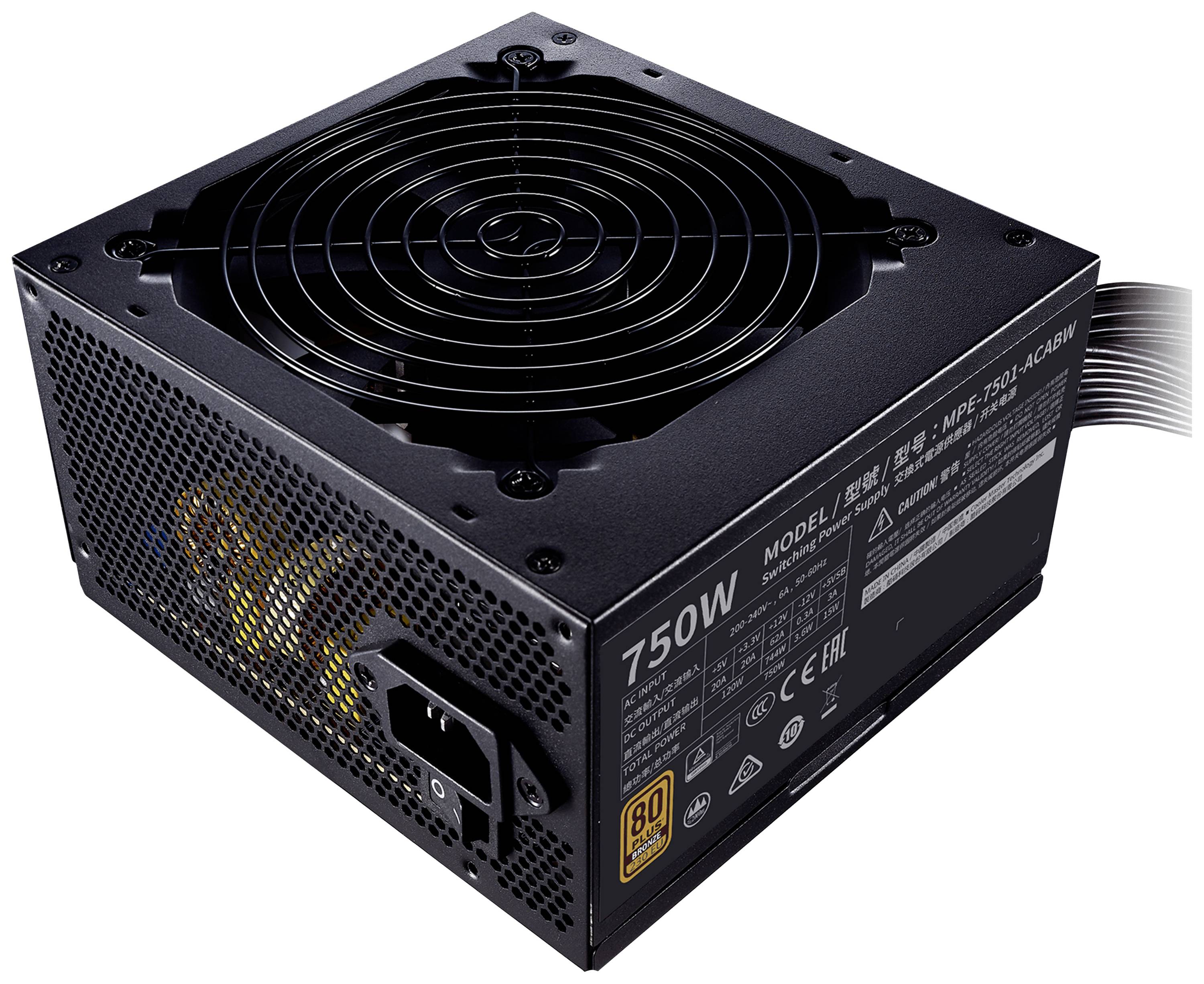 Cooler Master MWE 750 Bronze 230V V2 PC Netzteil 750 W 80PLUS® Bronze