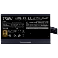 Cooler Master MWE 750 Bronze 230V V2 PC Netzteil 750 W 80PLUS® Bronze Cooler Master MWE 750 Bronze 230V V2 PC Netzteil 750 W 80PLUS® Bronze