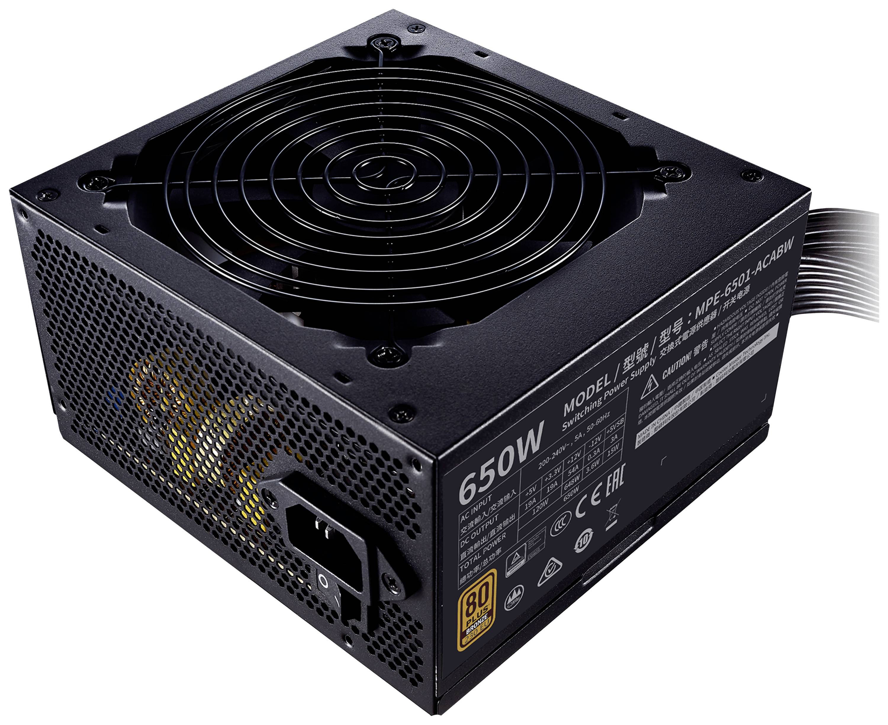 Cooler Master MWE 650 Bronze 230V V2 PC Netzteil 650 W 80PLUS® Bronze