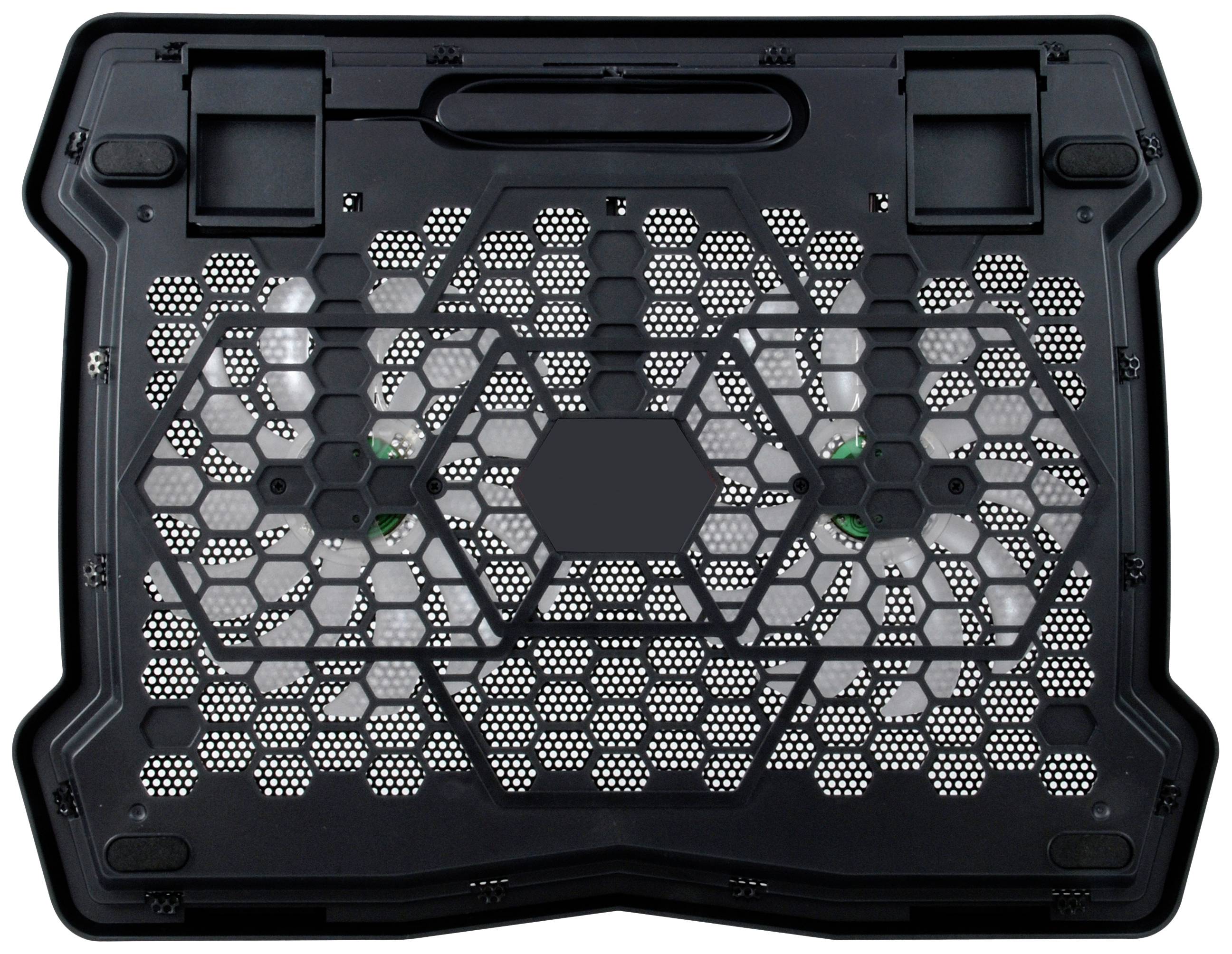 Conceptronic THANA06B Notebook-Ständer mit Kühlfunktion