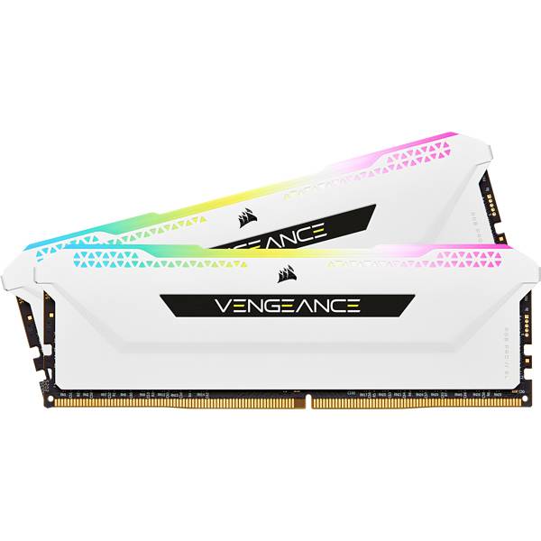 Corsair CMH16GX4M2D3600C18W PC-Arbeitsspeicher Kit DDR4 16 GB 2 x 8 GB Non-ECC 3600 MHz 288pin DIMM CMH16GX4M2D3600C18W