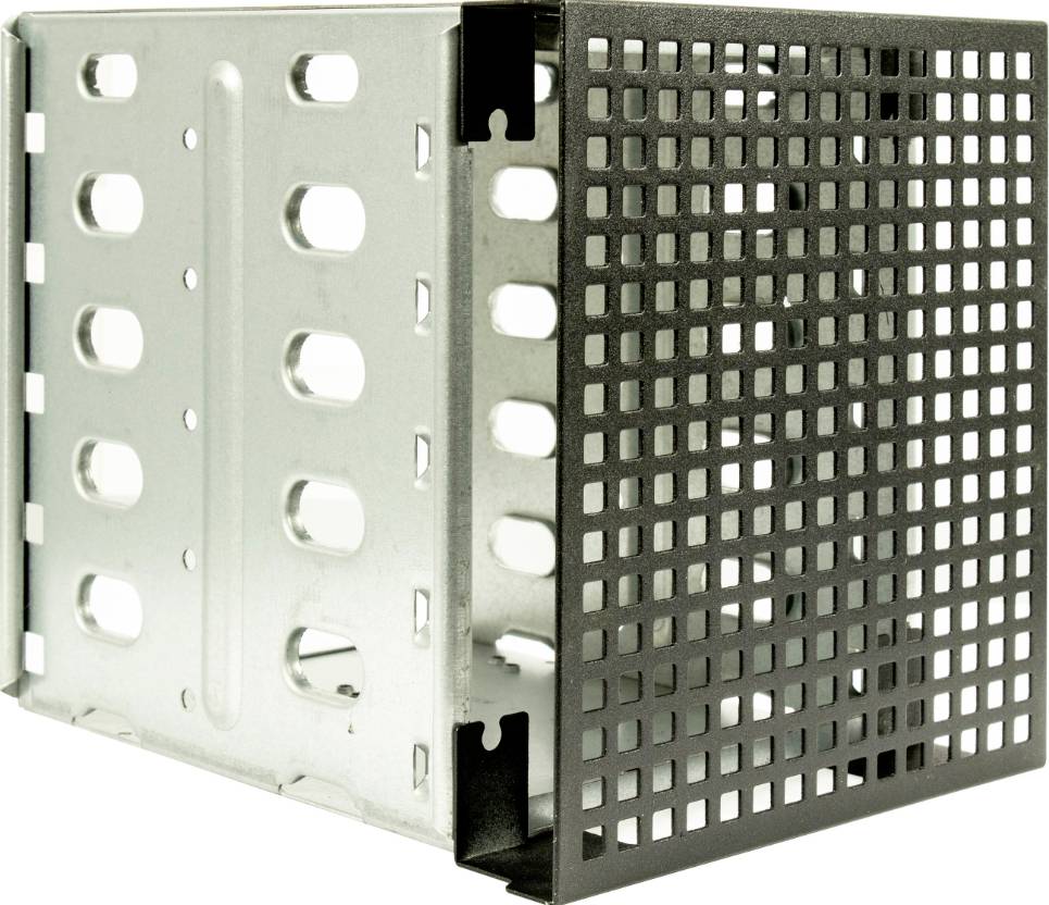 Inter-Tech ER-5255-1 5.25 Zoll Festplatten-Einbaurahmen auf 3.5 Zoll