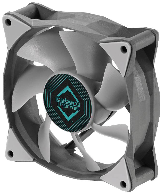 Iceberg Thermal IceGALE PC-Gehäuse-Lüfter Grau