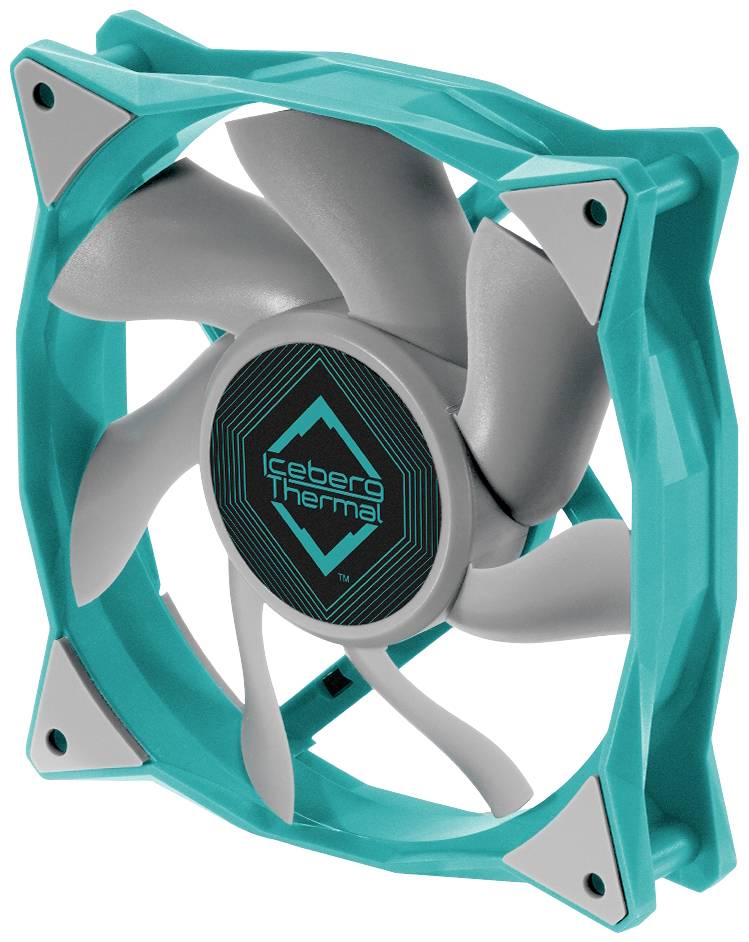 Iceberg Thermal IceGALE PC-Gehäuse-Lüfter Türkis