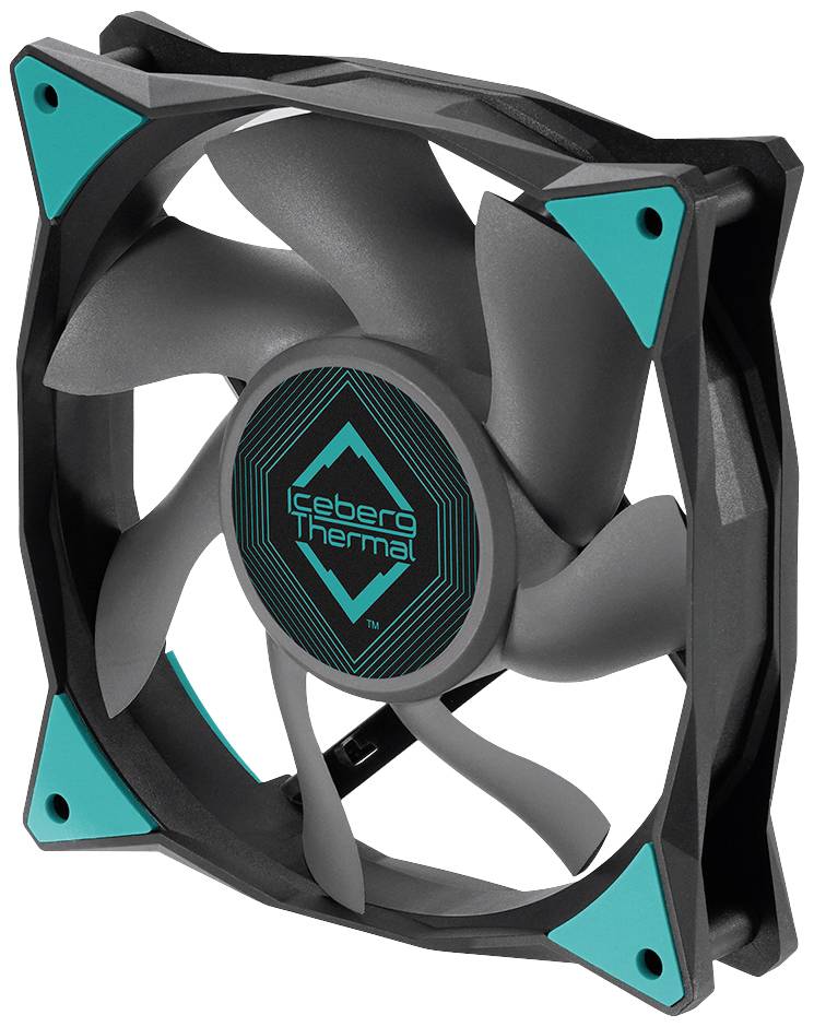 Iceberg Thermal IceGALE PC-Gehäuse-Lüfter Schwarz