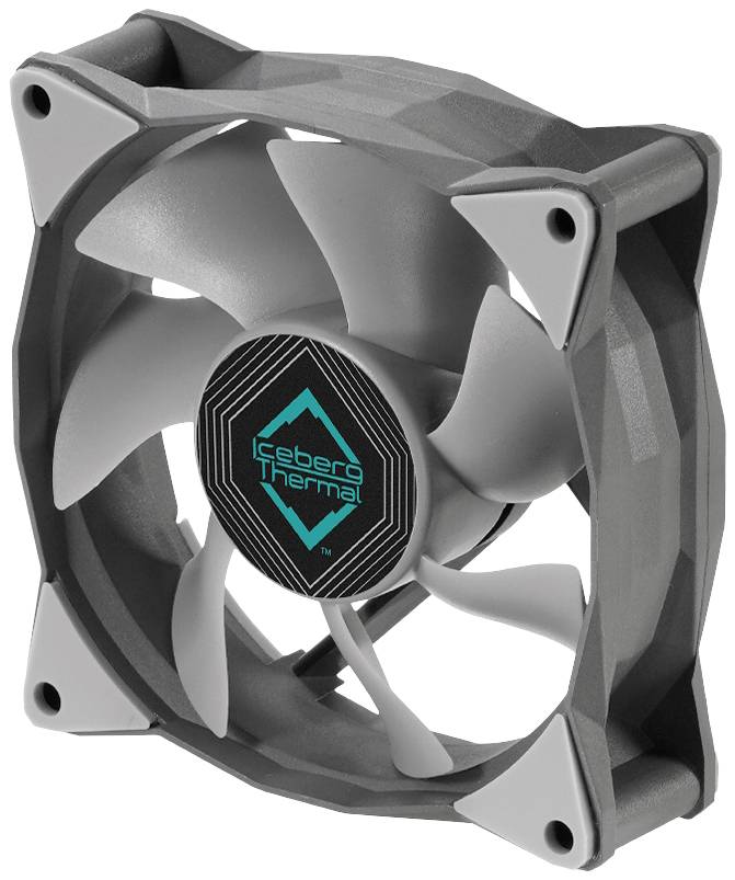 Iceberg Thermal IceGALE Xtra PC-Gehäuse-Lüfter Grau