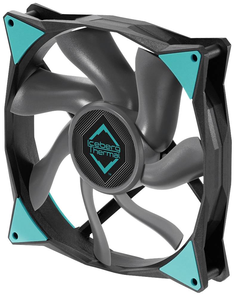 Iceberg Thermal IceGALE Xtra PC-Gehäuse-Lüfter Schwarz