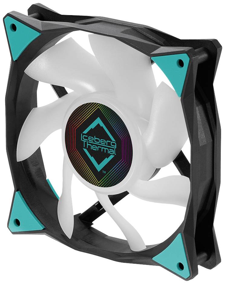 Iceberg Thermal IceGALE ARGB PC-Gehäuse-Lüfter Schwarz