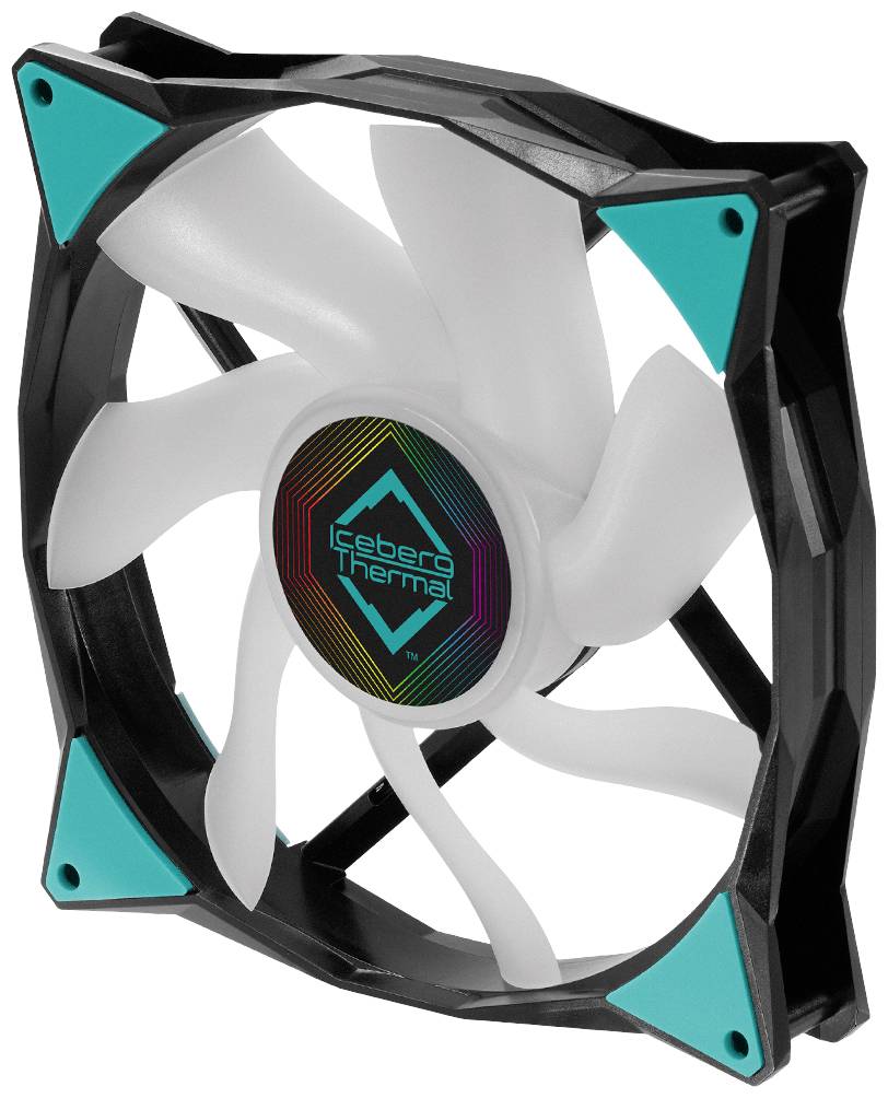 Iceberg Thermal IceGALE ARGB PC-Gehäuse-Lüfter Schwarz