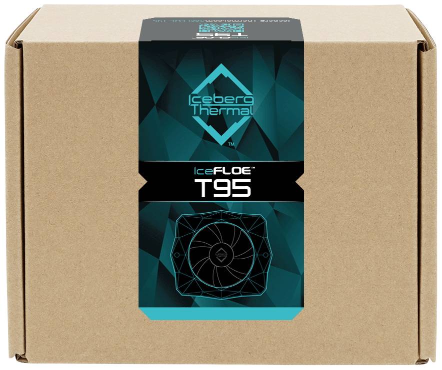 Iceberg Thermal IceFLOE T95 CPU-Kühler mit Lüfter AMD® AM2, AMD® AM2+, AMD® AM3, AMD® AM3+, AMD® AM4, AMD® AM5, AMD® FM1, AMD® FM2, AMD® F