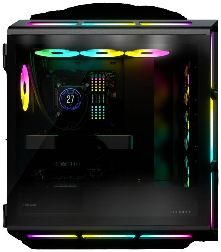 Corsair CC-9011230-WW Midi-Tower PC-Gehäuse Schwarz