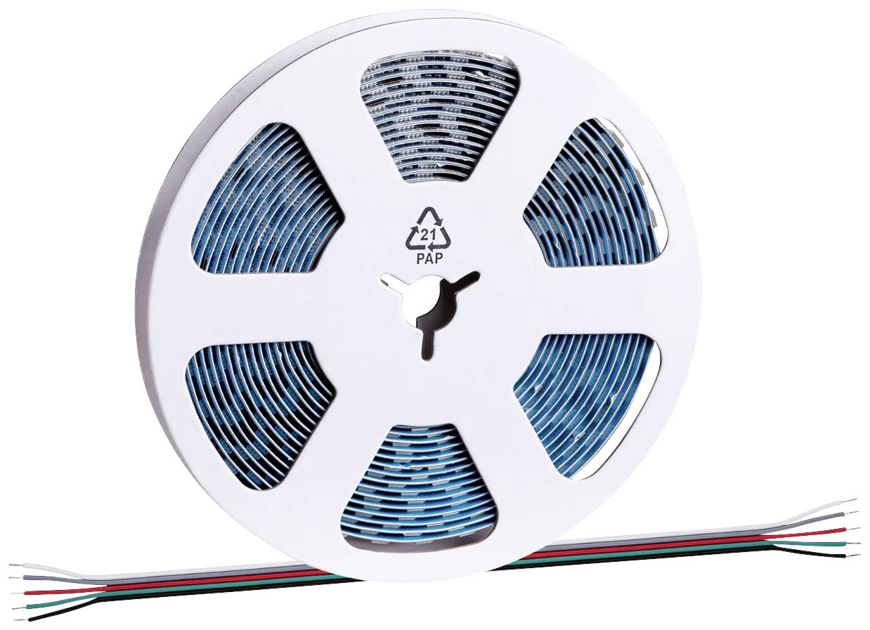 Paulmann Strip Silver P75 76020 LED-Streifen EEK: F (A - G) 24V 5000mm Warmweiß 5m