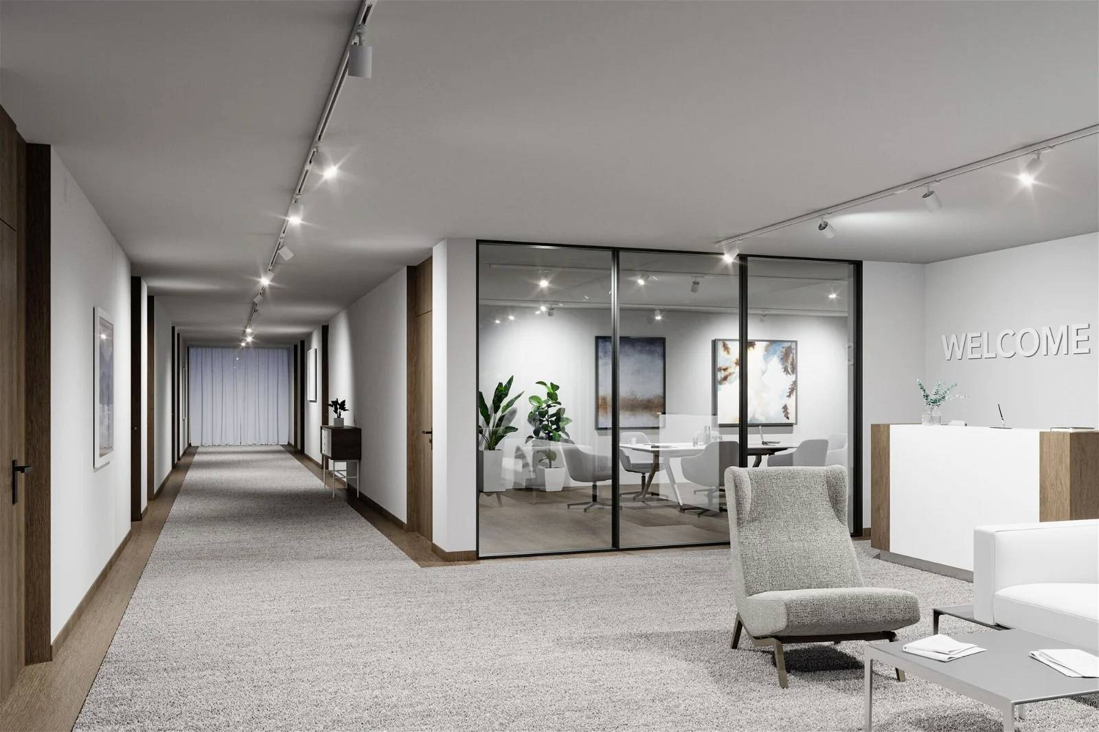 Paulmann Kratos LED-Schienenstrahler ProRail3 18.5W LED Weiß