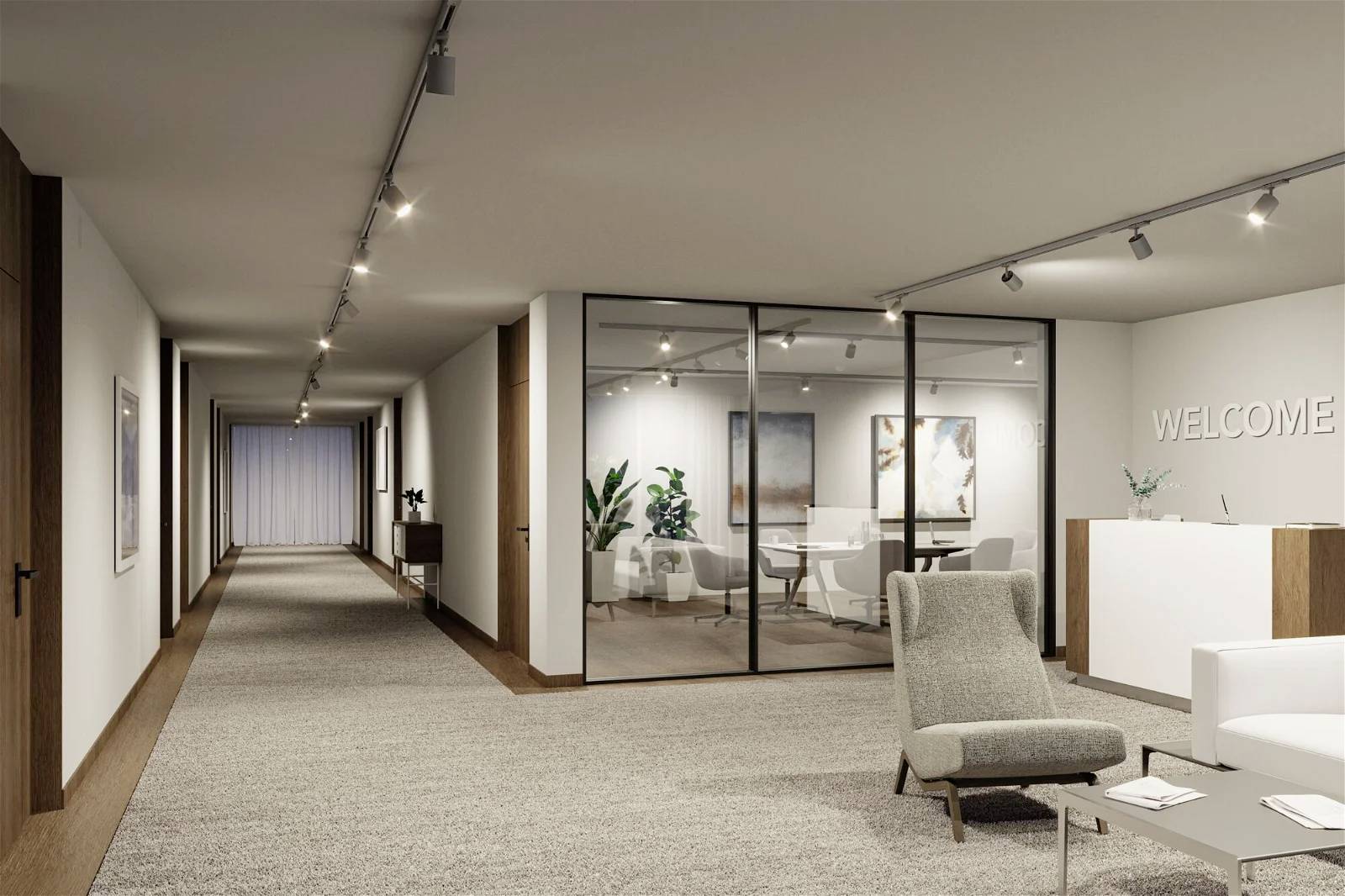 Paulmann Kratos LED-Schienenstrahler ProRail3 9W LED Silber