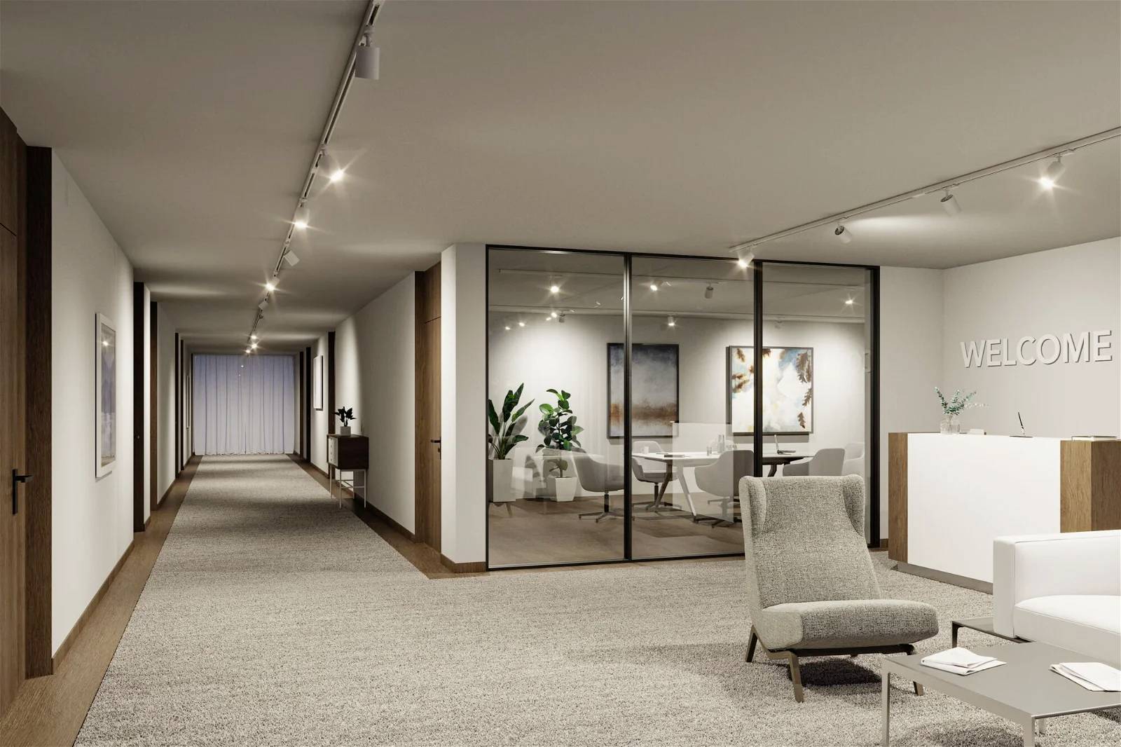 Paulmann Kratos LED-Schienenstrahler ProRail3 9W LED Weiß