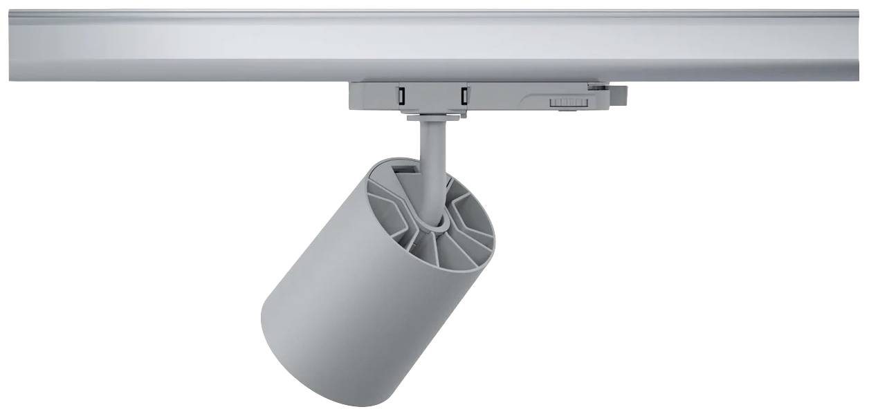 Paulmann Kratos LED-Schienenstrahler ProRail3 9W LED Silber