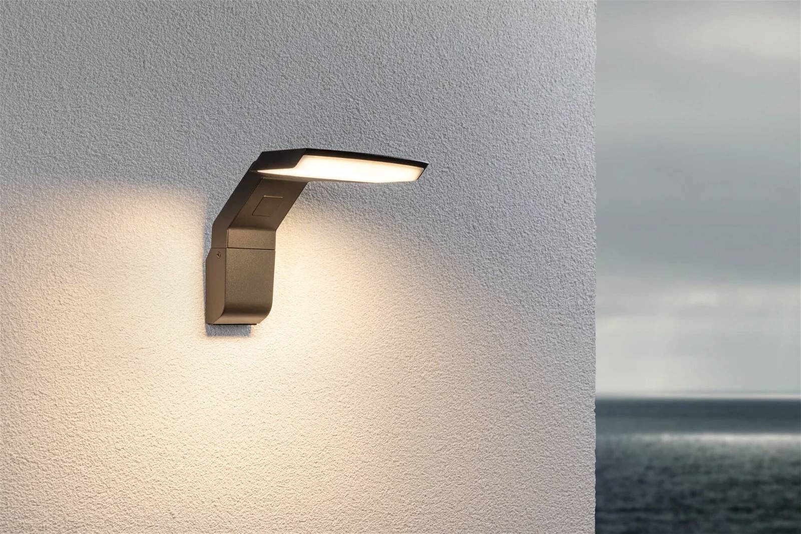 Paulmann Zerena 94826 LED-Außenwandleuchte LED 10W Anthrazit