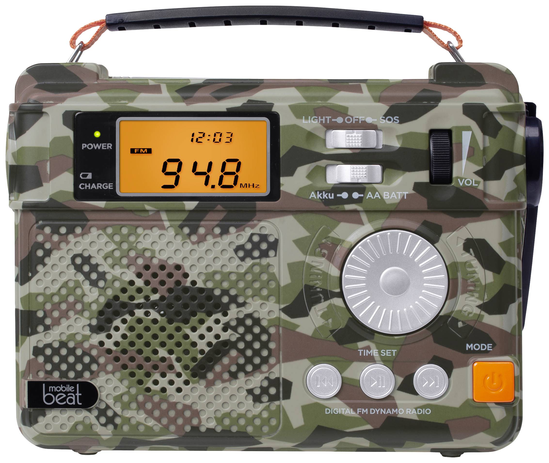 Silva Schneider SOS 223 BT Notfallradio UKW, MW, KW Notfallradio, AUX, KW, UKW, MW, USB Handkurbel, Leselampe, wiederaufladbar