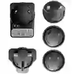 ISafe MOBILE Ladeset international (Adapter EU,UK,US,AU) USB Ladegerät 1x USB-A Schwarz mit Europa-Adapter, mit UK-Adapter, mit ISafe MOBILE Ladeset international (Adapter EU,UK,US,AU) USB Ladegerät 1x USB-A Schwarz mit Europa-Adapter, mit UK-Adapter, mit