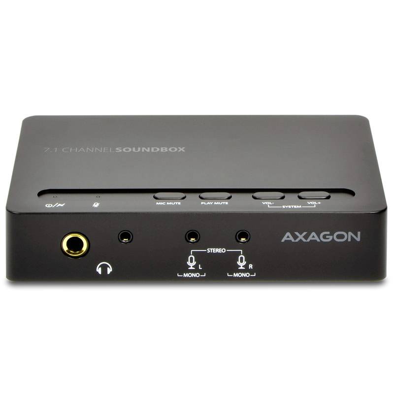 AXAGON ADA-71 Soundbox 7.1 Soundkarte, Extern