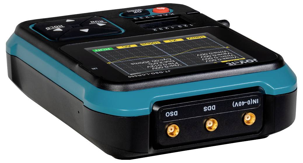 Joy-it DSO-LCR500 Oszilloskop, Signalgenerator 1kHz - 100kHz Dreieck, Puls, Rechteck, Sinus